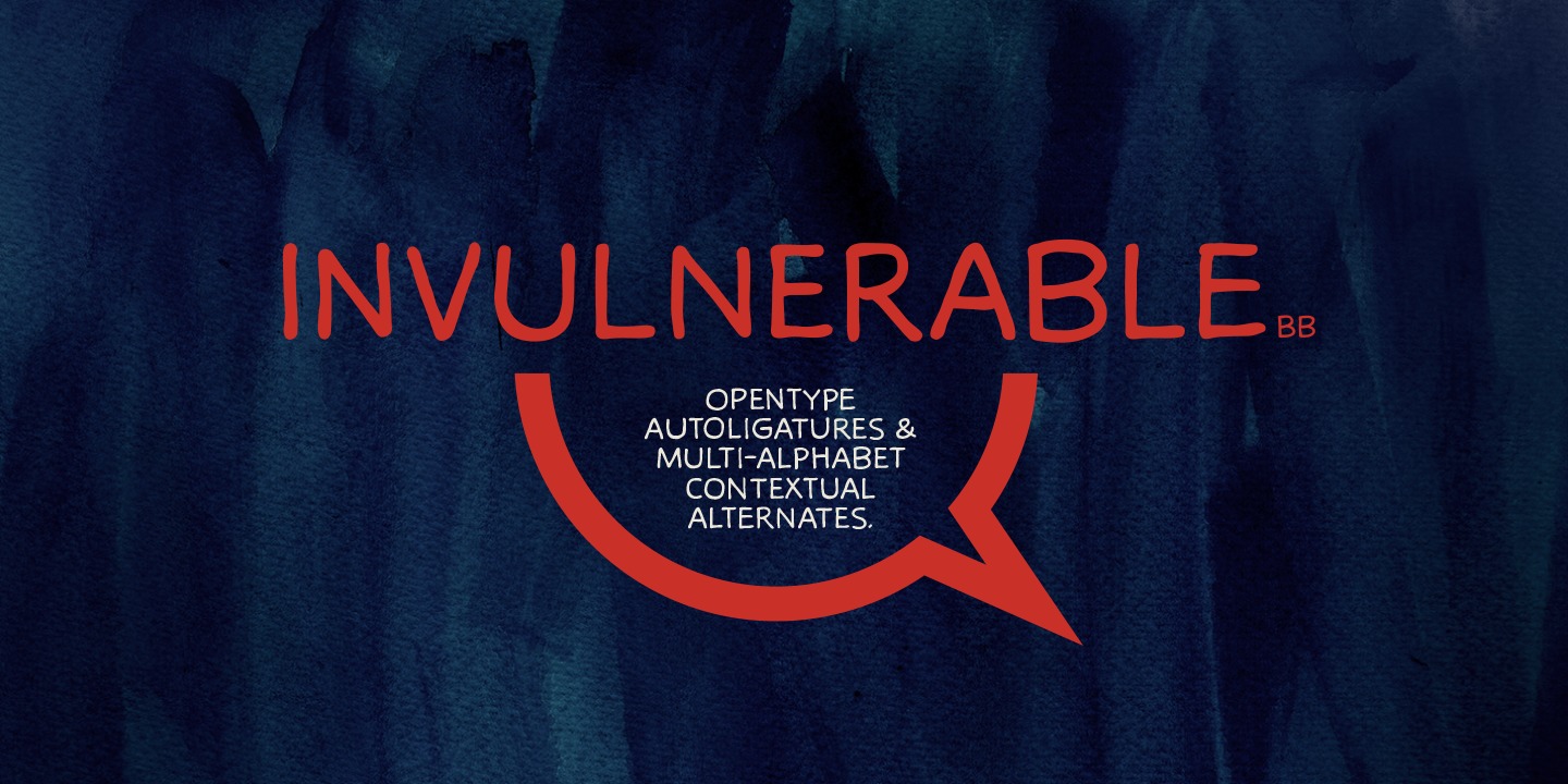 폰트 Invulnerable BB