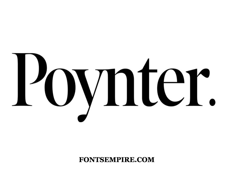 폰트 Poynter