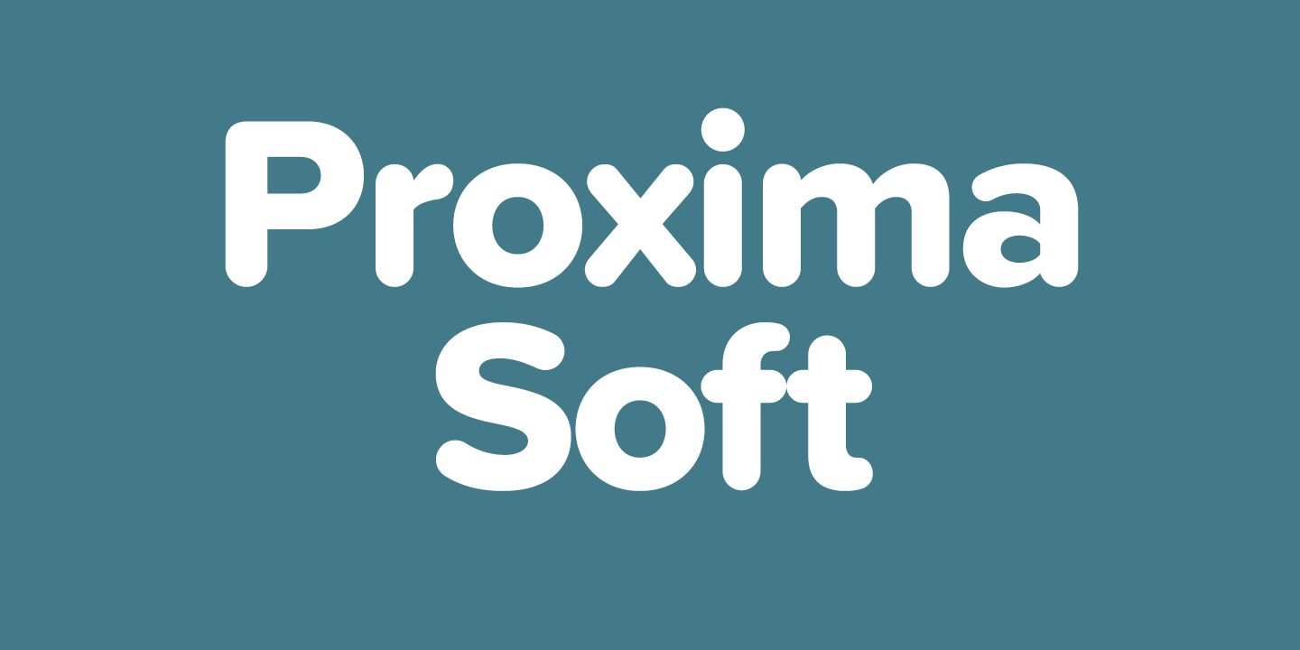 폰트 Proxima Soft