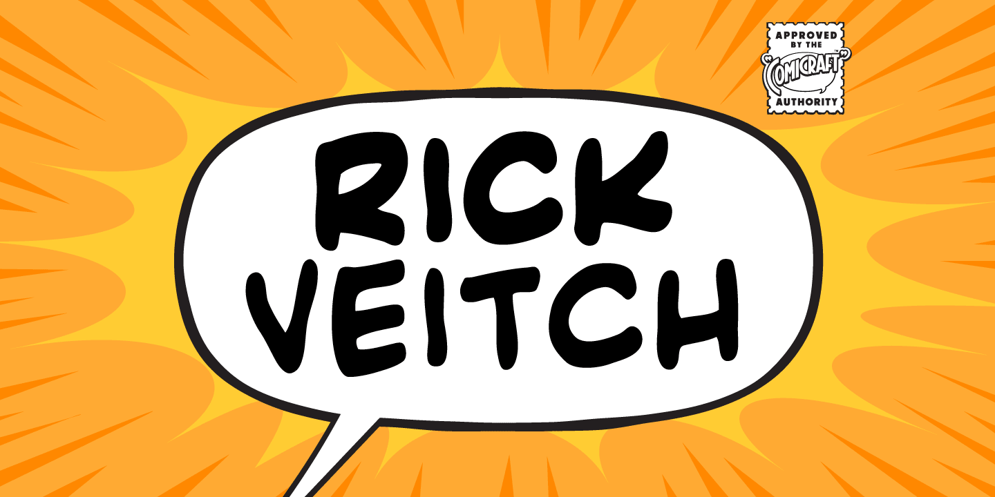 폰트 Rick Veitch