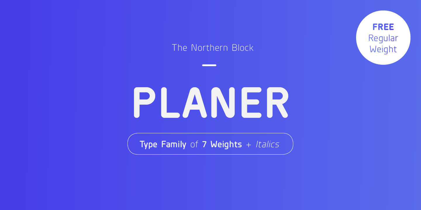 폰트 Planer