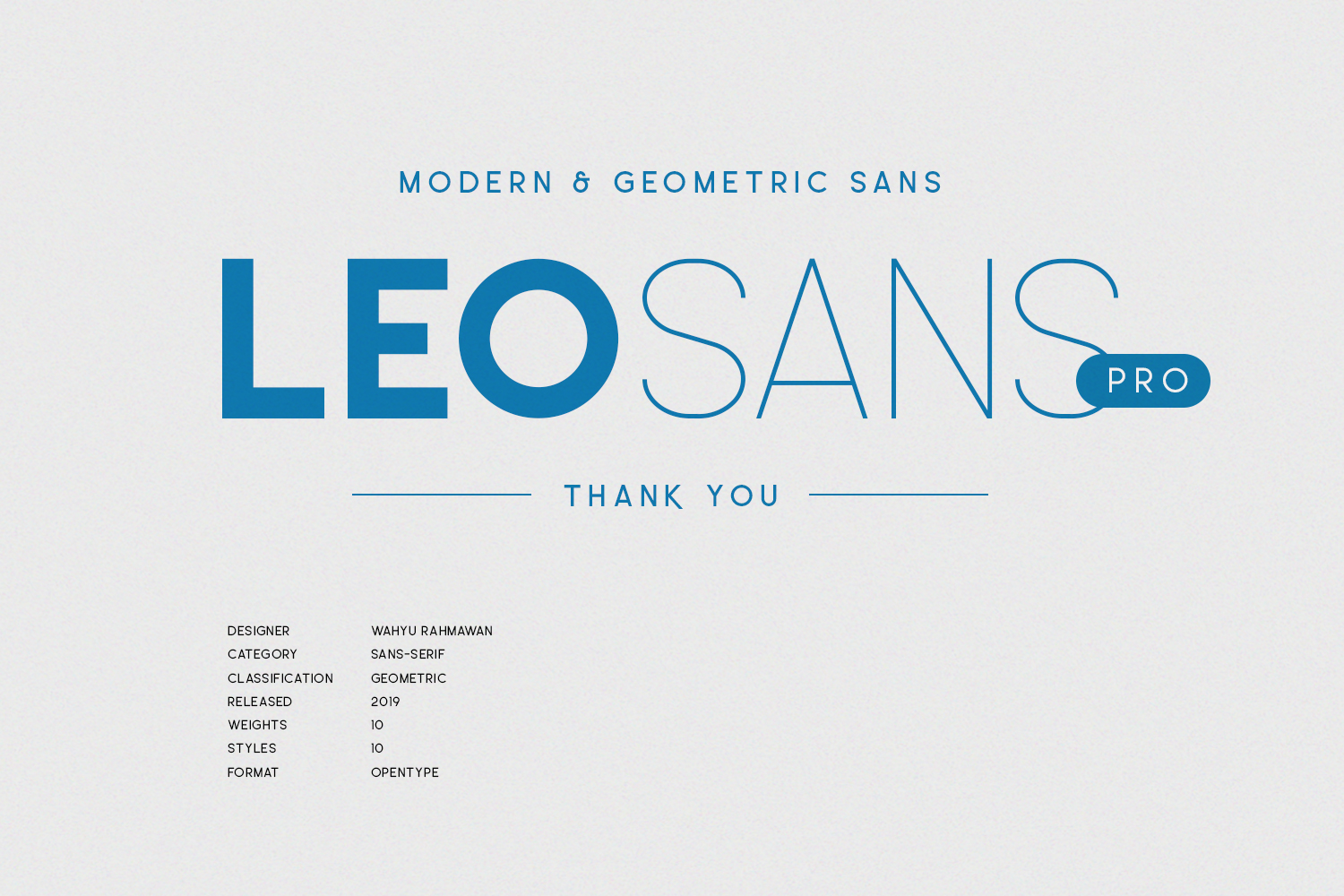 폰트 Leo Sans Pro