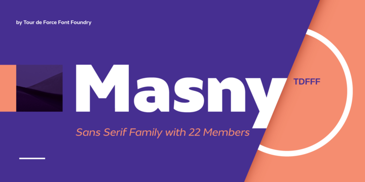 폰트 Masny