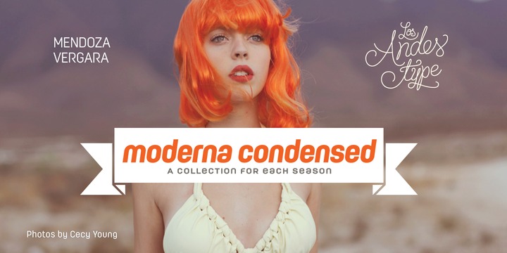 폰트 Moderna Condensed