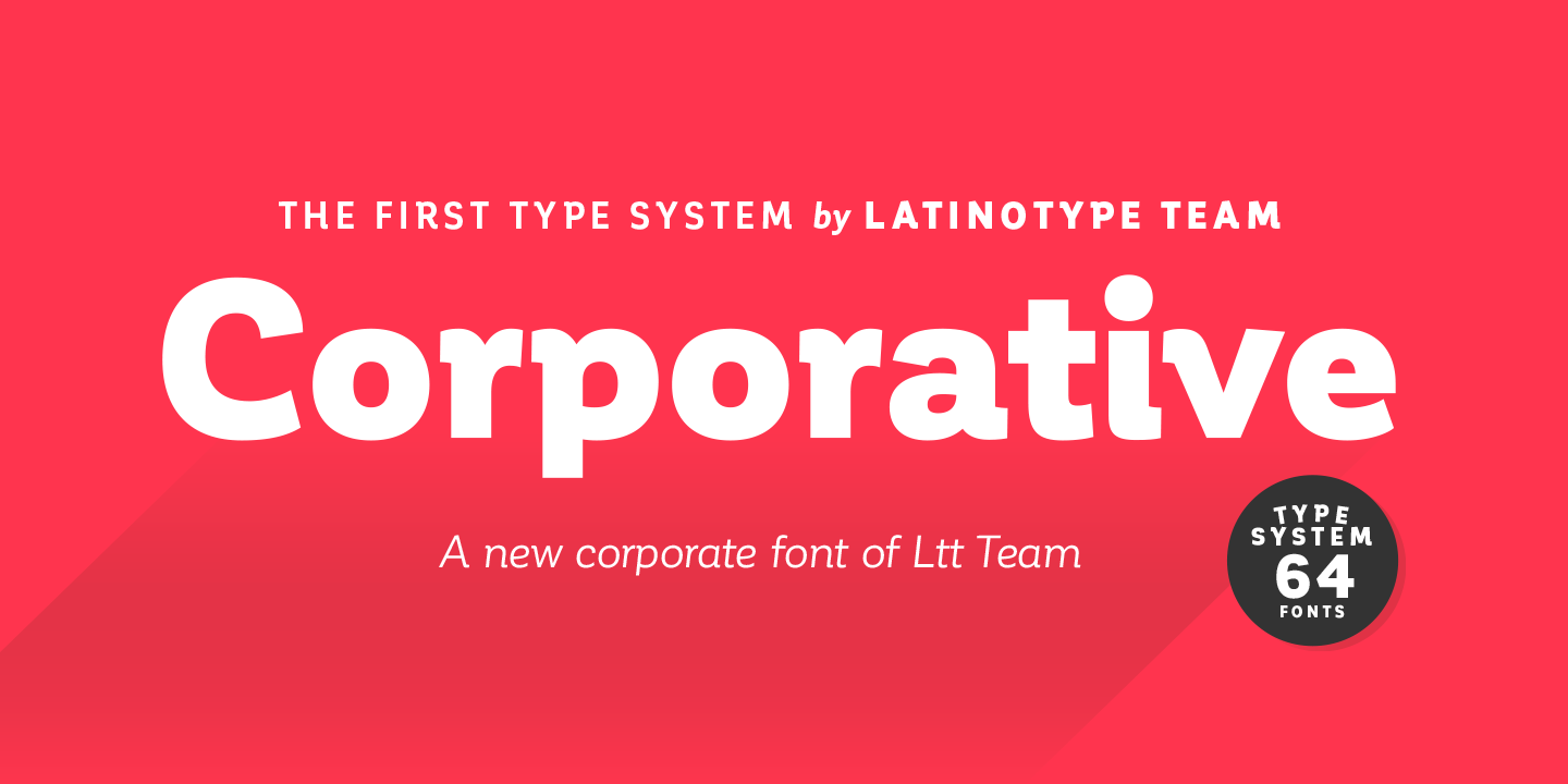 폰트 Corporative