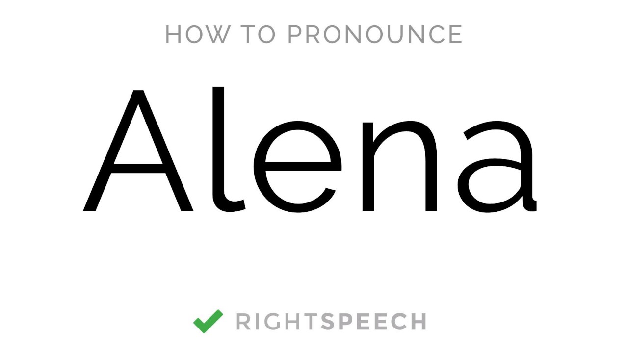 폰트 Alena