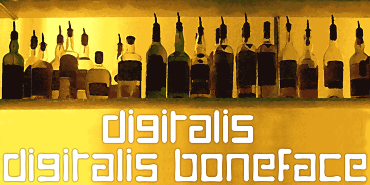 폰트 Digitalis
