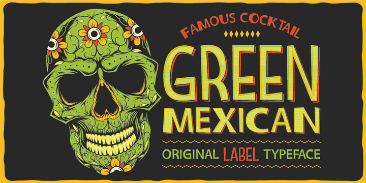 폰트 Green Mexican