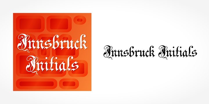폰트 Innsbruck Initials