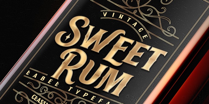 폰트 Sweet Rum