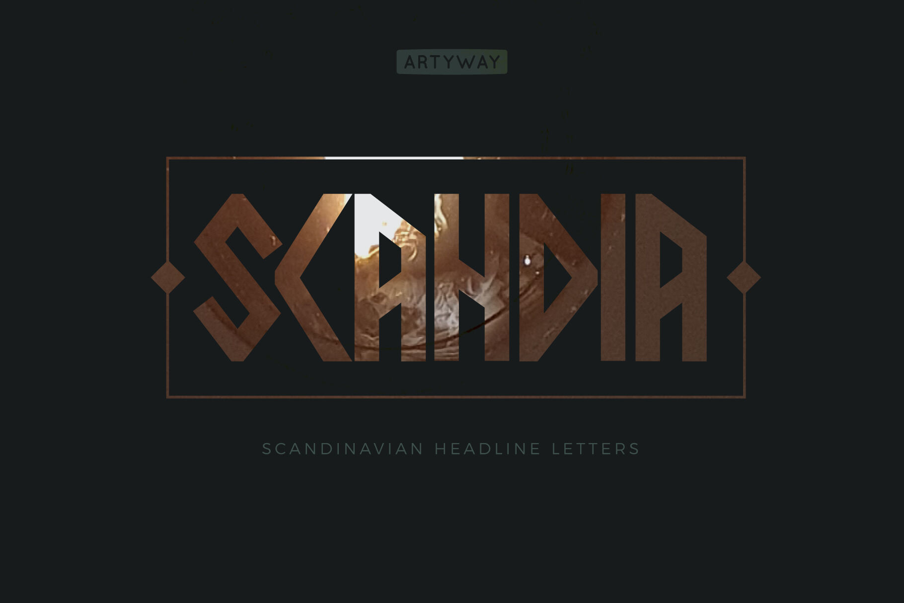폰트 Scandia