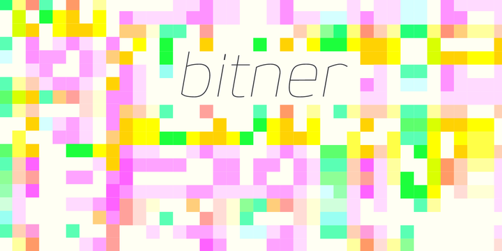 폰트 Bitner