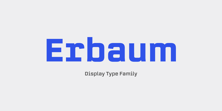폰트 Erbaum