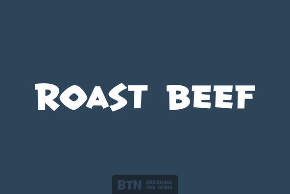 폰트 Roast Beef BTN