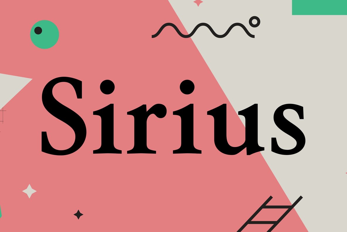폰트 Sirius
