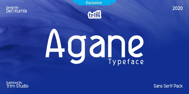 폰트 Agane