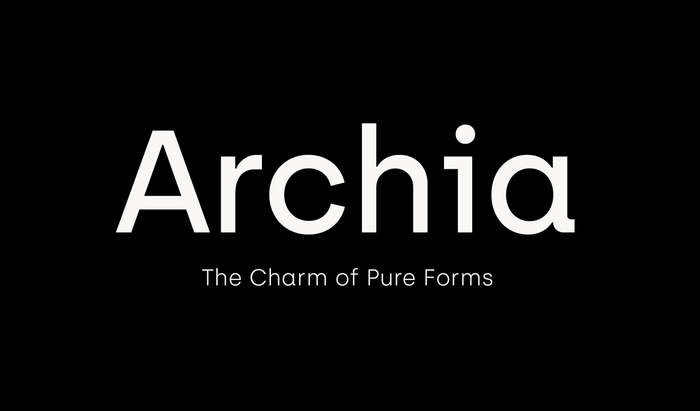 폰트 Archia