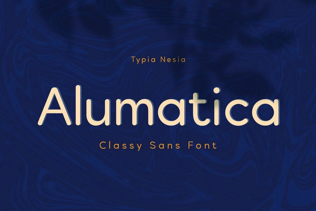 폰트 Alumatica