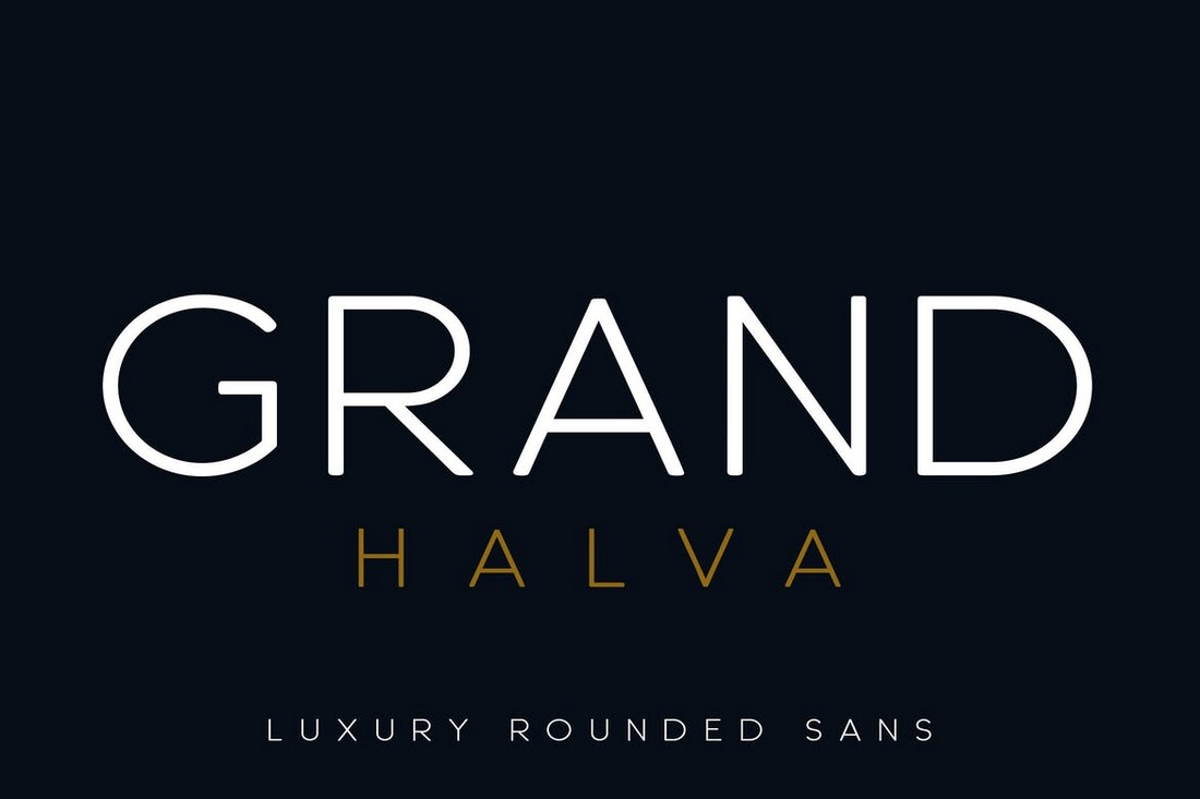 폰트 Grand Halva
