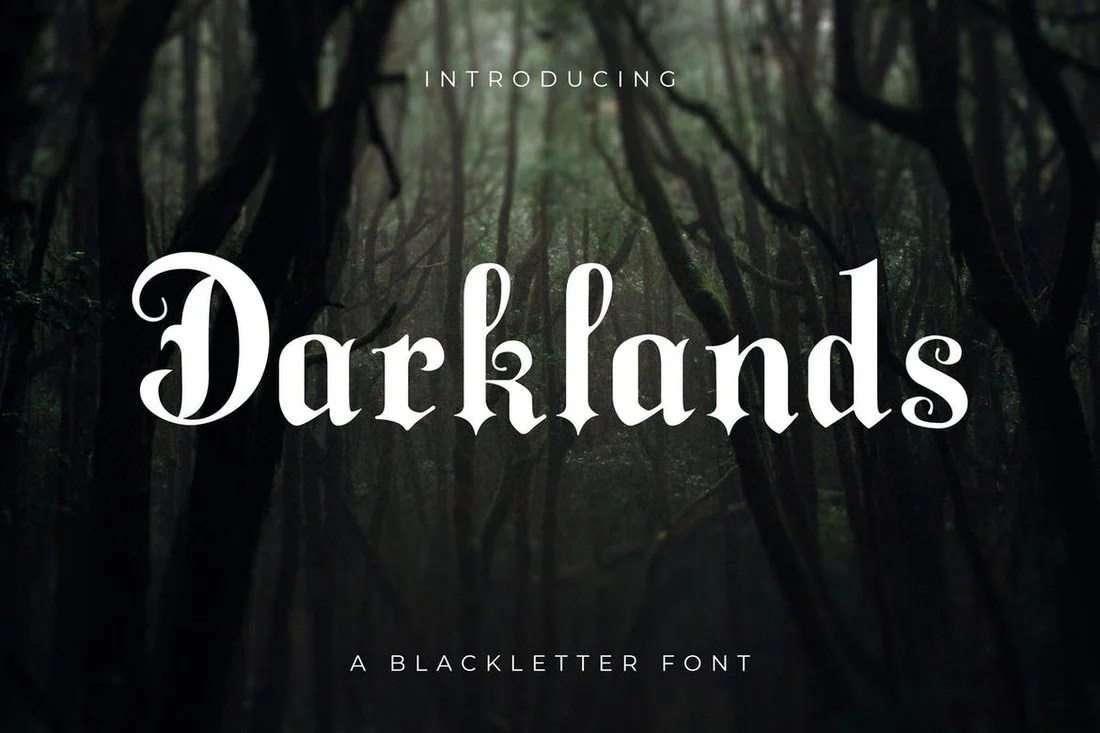 폰트 Darklands