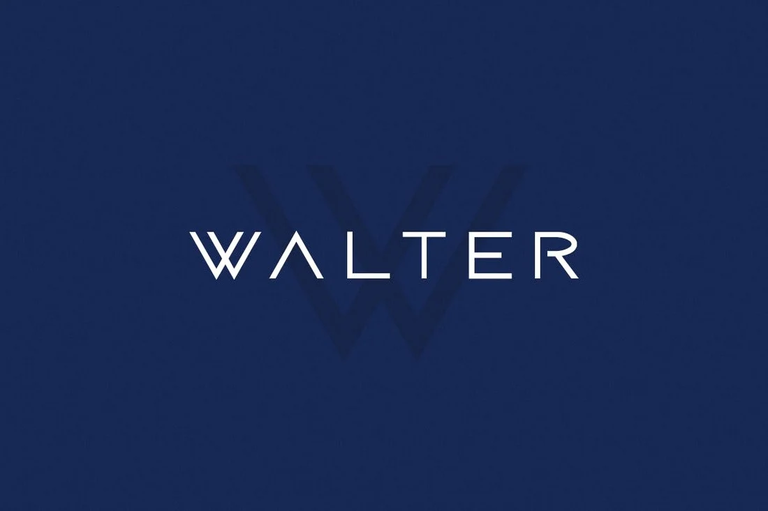 폰트 Walter