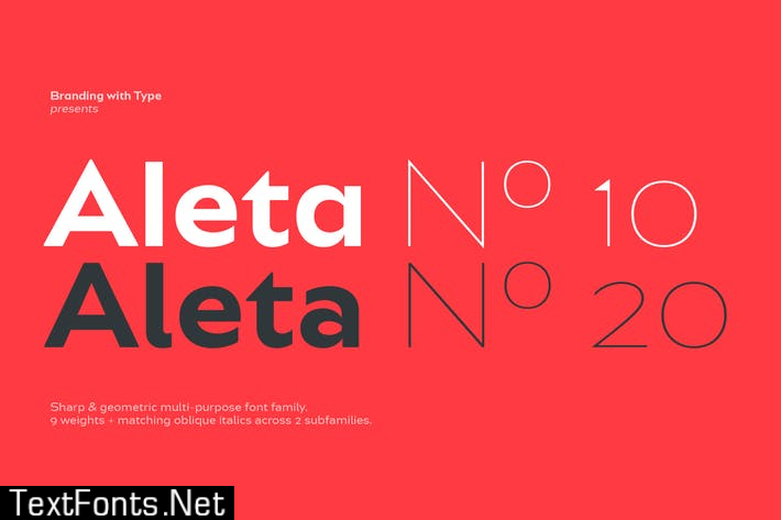 폰트 Bw Aleta No 10