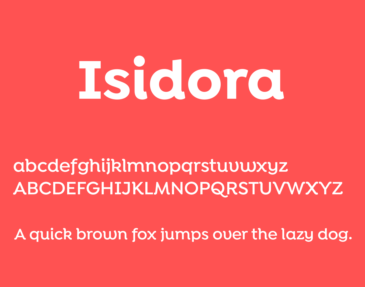 폰트 Isidora Soft
