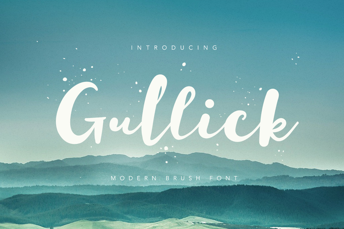 폰트 Gullick