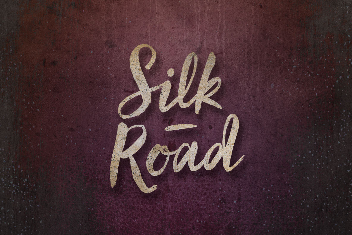 폰트 Silk Road