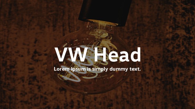 폰트 VW Head
