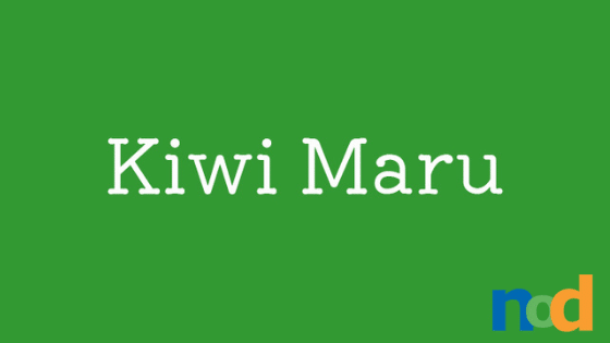 폰트 Kiwi Maru