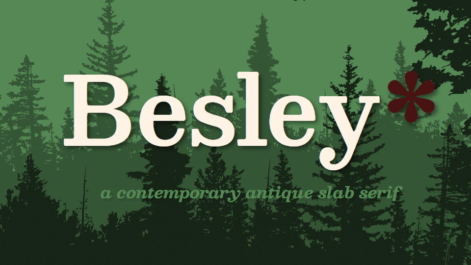 폰트 Besley