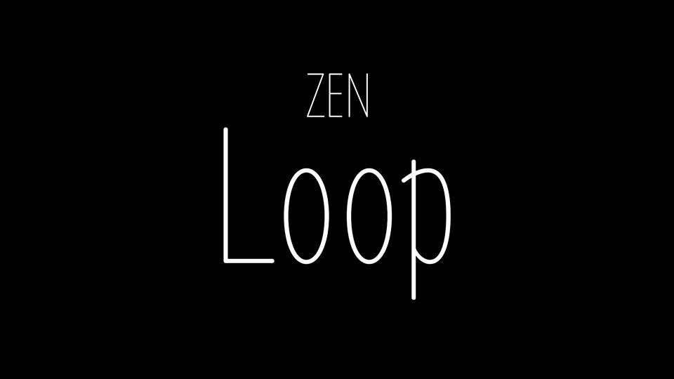 폰트 Zen Loop