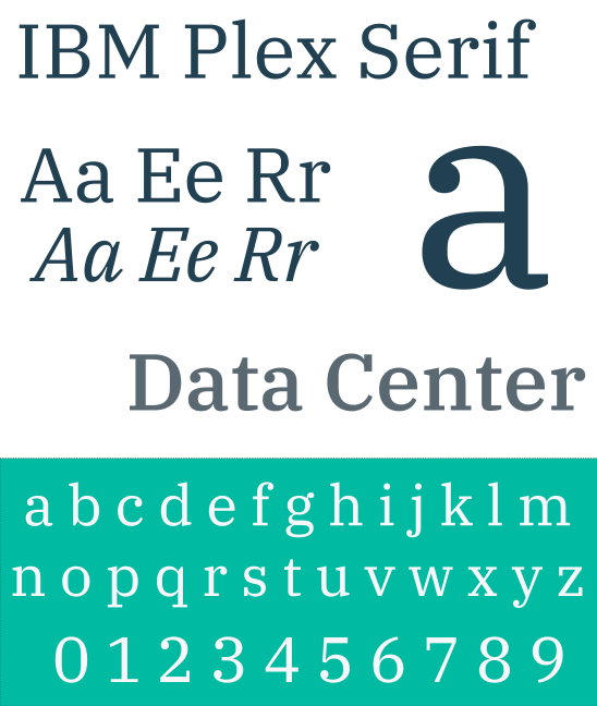 폰트 IBM Plex Sans Thai Looped