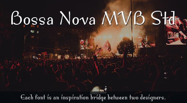 폰트 Bossa Nova MVB
