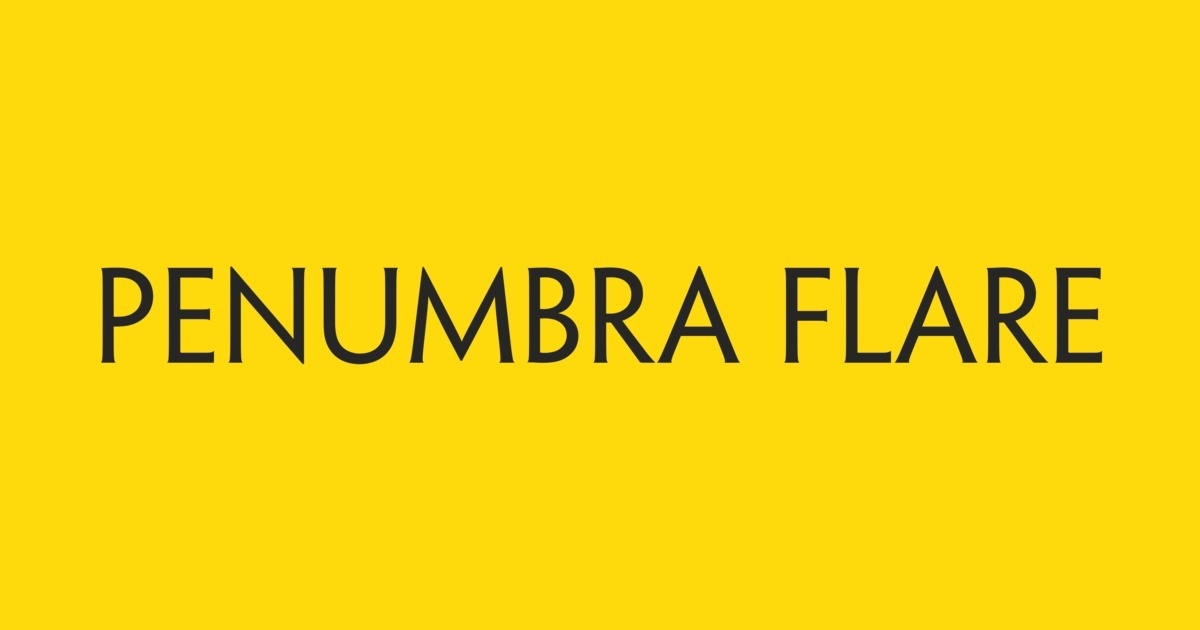Penumbra Flare