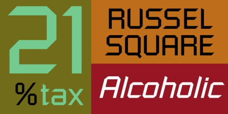 폰트 Russell Square