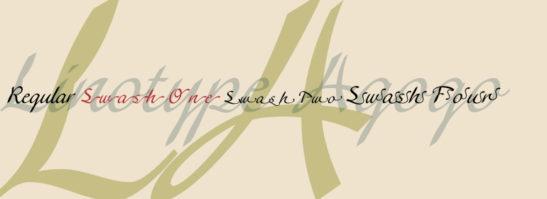 폰트 Linotype Agogo