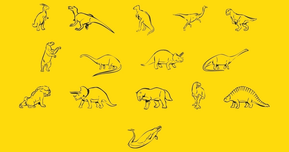 폰트 Linotype Dinosaures