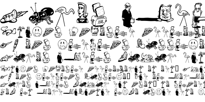 폰트 ITC Fontoonies