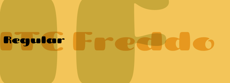폰트 Freddo ITC