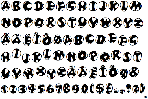 폰트 Frutiger Stones