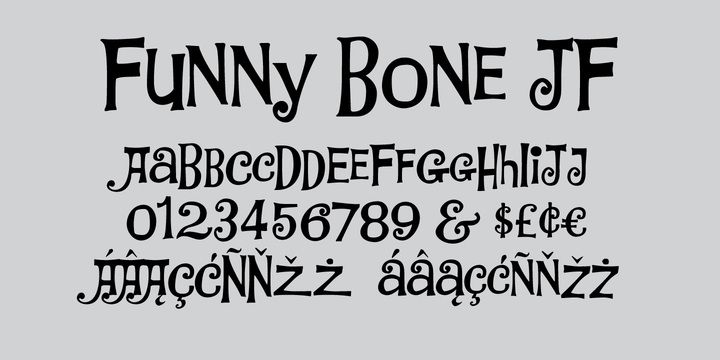폰트 Linotype Funny Bones