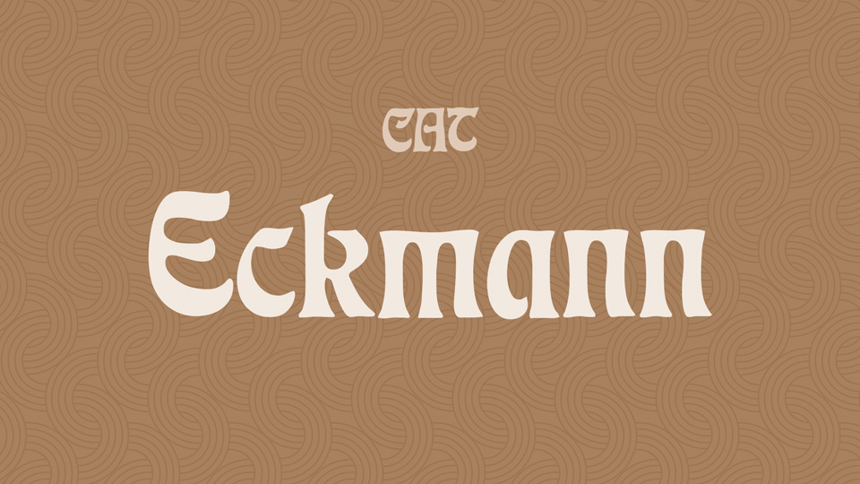 폰트 Eckmann
