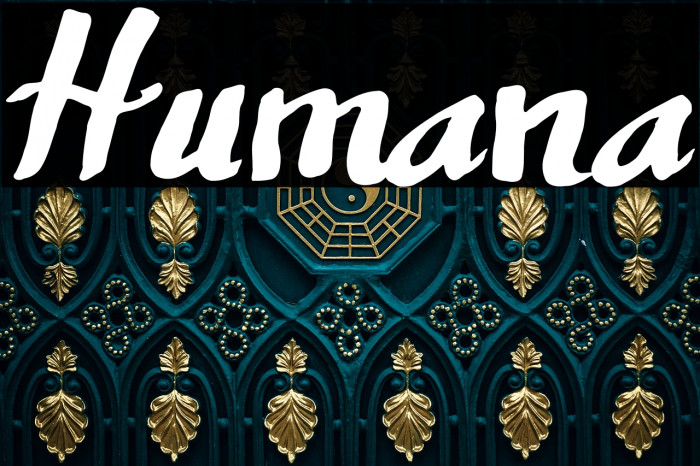 폰트 Humana