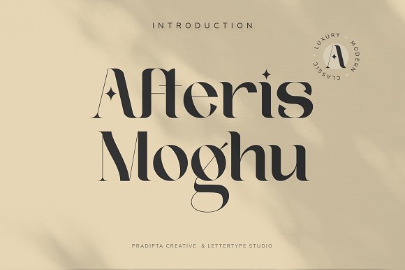 폰트 Afteris Moghu