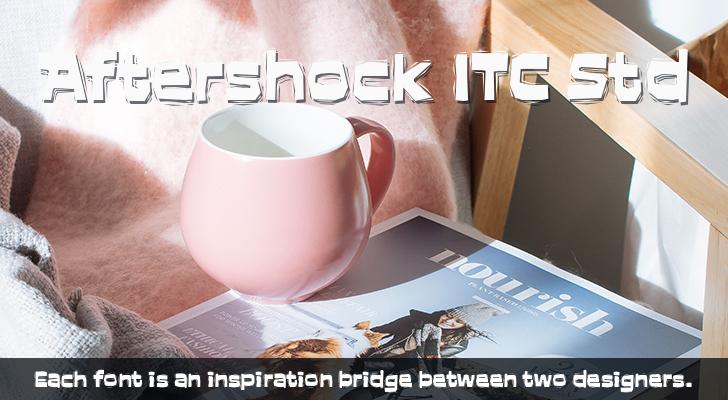 폰트 Aftershock ITC