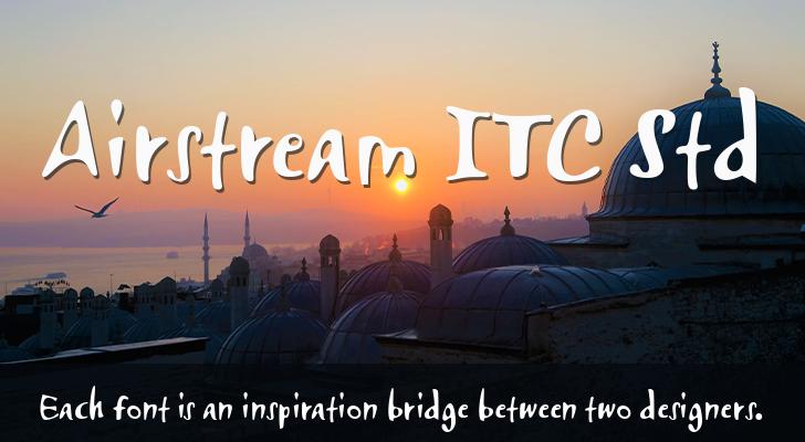 폰트 Airstream ITC