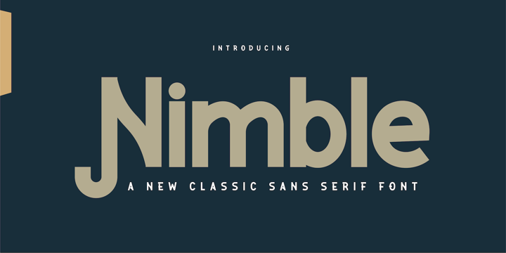 폰트 Nimble