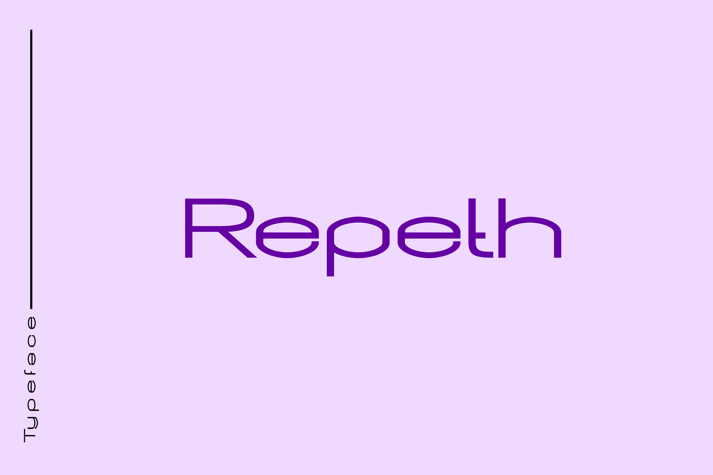 폰트 Repeth